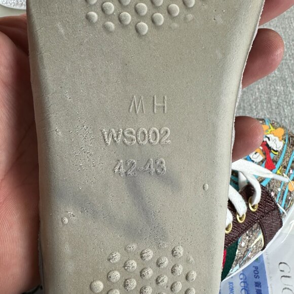 Disney x Gucci Ace Huey, Dewey, & Louie Donald Duck Sneakers women’s 42 - Picture 7 of 9